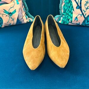 Coclico Tan Suede Flats Size 39 1/2